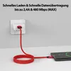 3m Micro USB Kabel Ladekabel Daten für Handy Tablet Samsung Produktbild-Vorschau 2