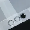 Gardinen Vorhänge Voile Gardine Transparent Dekoschal Uni Produktbild-Vorschau 6