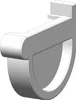 Dachrinne Halbrund 60mm Einzelteile | Endstück Endkappe Produktbild-Vorschau 1