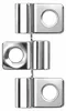 Wiltec 50x Edelstahl Clips 7mm Terrassendielen Montage, für Produktbild-Vorschau 5