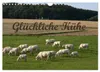 Glückliche Kühe (Wandkalender 2027 DIN A4 quer), CALVENDO Produktbild-Vorschau 1