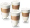 Tchibo 4er Latte Macchiato Gläser, Doppelwandig, Modernes Produktbild-Vorschau 1