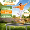 KIDUKU® Rete di salto per trampolino Ø 427 cm / 72 Anteprima dell’immagine prodotto 5