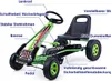 COSTWAY Gokart mit verstellbarem Sitz, Go Cart mit Produktbild-Vorschau 5