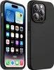Schwarze Hülle für iPhone - handyhülle mit Displayschutz – Produktbild-Vorschau 1