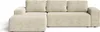 A sectional sofa shown from the front. Náhled obrázku produktu
