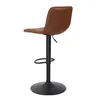 Lex E, Hocker, Gestell schwarz, Bezug cognac Produktbild-Vorschau 10