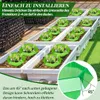 20 Stück Schneckenschutzring Set, Achtzackige Produktbild-Vorschau 3