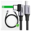 USB-C naar USB-C kabel, haaks, Ugreen US255, 3A, 60W, 2 Productafbeelding-voorbeeld 2