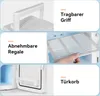 Puluomis Mini Kühlschrank 10L  mit  Spiegel tragbar für Produktbild-Vorschau 9