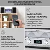 Auna DAB Radio CD-Player für Zuhause, FM/DAB/DAB+ Radio mit Produktbild-Vorschau 4