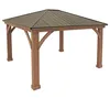 Westmann Holz Pavillon Devon 1214 Natur 427x366x317 cm Produktbild-Vorschau 6