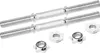 Profi Kurzhantelstangen 35cm Hanteln 30/31mm Stern Produktbild-Vorschau 1