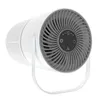 A white and gray air purifier is shown on a white background. Produktbild-Vorschau