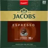 A product package for JACOBS Espresso coffee capsules. Produktbild-Vorschau