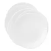 6x Talerz deserowy 19cm - Szklany biały talerz do Podgląd zdjęcia produktu 1