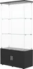 UnboxG Glasvitrine,Vitrinenschrank Glas mit LED Licht und Produktbild-Vorschau 14