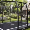 Premium-Bodentrampolin mit Sicherheitsnetz – rechteckig – Produktbild-Vorschau 4