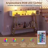 COSTWAY Tavolino con illuminazione a LED e stazione di Anteprima dell’immagine prodotto 5