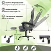 TRMLBE Herní židle Masážní kancelářská židle Ergonomická s Náhled obrázku produktu 4