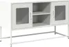 TV-Schrank Weiß 100,5x39x60,5 cm Stahl, TV-Schränke Produktbild-Vorschau 2