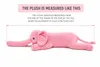 Gustaw Big Elephant (Rosa, 50 cm) - Peluche, elefante di Anteprima dell’immagine prodotto 3