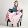 DecoKing Kuscheldecke 70x150 cm rosa Decke Microfaser Produktbild-Vorschau 5