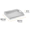 Petromax Plancha Grillplatte aus Edelstahl für Gastische Produktbild-Vorschau 3