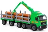 WADER Lastwagen LKW Holzfrachter Holztransporter mit Produktbild-Vorschau 1