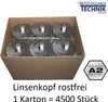 Coilnägel 16° 3,1x90mm Ring rostfrei Edelstahl Linsenkopf Produktbild-Vorschau 1