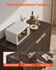 Mobile bar per caffè, tavolo bar scanalato di metà secolo Anteprima dell’immagine prodotto 5