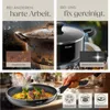 A collage of images showing cookware and cooking, with text highlighting product benefits. Náhled obrázku produktu