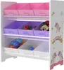 Detský regál "Boiro" s 9 skladacími boxmi 60 x 62 x 30 cm s Náhľad obrázku produktu 3