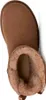 A top-down view of a brown Ugg boot with fluffy lining. Anteprima dell’immagine prodotto