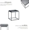 Table d'appoint CAMBRIDGE 40x40x44cm - gris foncé Voir les images du produit 3
