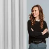 Zasłona SUZAN srebrna 135x270 cm taśma marszcząca Podgląd zdjęcia produktu 2