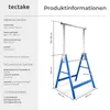 tectake® 2er-Set Gerüstbock aus Stahl-Vierkantrohr mit Produktbild-Vorschau 6
