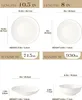 MALACASA Service combiné à rayures dorées (16 pièces), Voir les images du produit 2