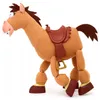 A plush toy horse with a saddle, shown from the side against a white background. Podgląd zdjęcia produktu