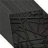 3D Wandpaneele Schwarz 48 Stück / 12 m² | Deckenpaneele aus Produktbild-Vorschau 1