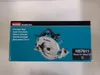 The image shows the packaging of a Makita circular saw. Produktbild-Vorschau