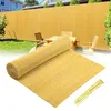 Ikodm 80 x 700 cm PVC rohož na ochranu soukromí, bambusová Náhled obrázku produktu 1