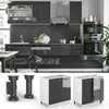 Vicco Spülenunterschrank Fame-Line, 80 cm mit Regal, ohne Produktbild-Vorschau 4