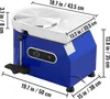 VEVOR Töpferscheibe Keramik Rad Maschine 450 W, Elektrische Produktbild-Vorschau 8
