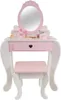 Bandits & Angels Kinderschminktisch Julia Weiß Rosa mit Produktbild-Vorschau 1