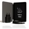 An e-reader, charger, and cable are displayed on a white background. Produktbild-Vorschau