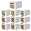 A collection of vacuum cleaner dust bags arranged in rows. Produktbild-Vorschau