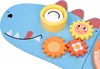 Tooky Toy Dinosaurier Aktivitätenpanel für die Wand aus Produktbild-Vorschau 3
