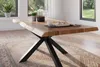 Esstisch Baumkante massiv Akazie natur 180 x 90 Produktbild-Vorschau 3