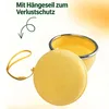 Faltbarer Reisebecher aus Silikon mit staubdichtem Deckel, Produktbild-Vorschau 5